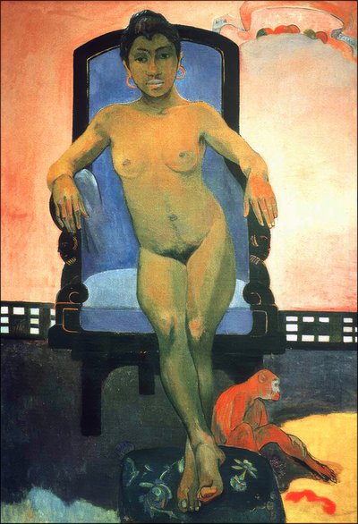 Indonesien: Annah die Javanerin, Paul Gauguin (1893) von Paul Gauguin